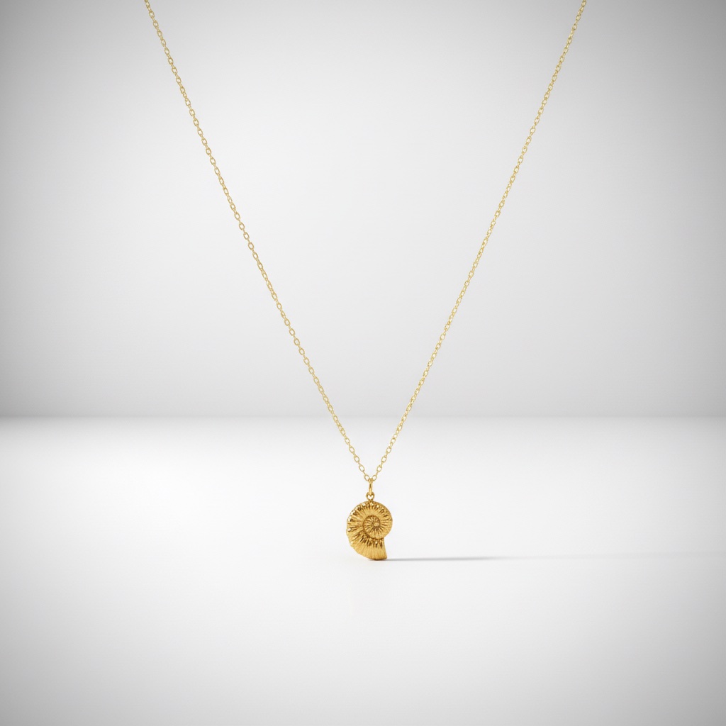 Collier doré 🐚