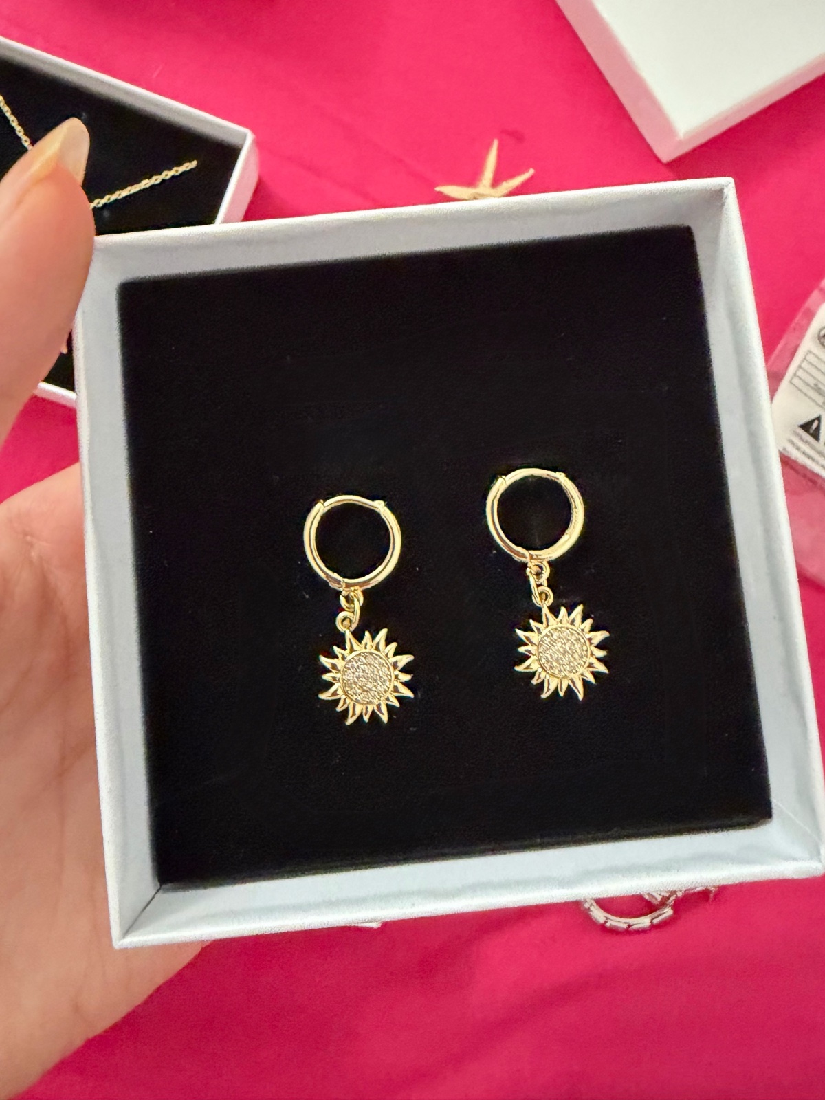 Boucles d'oreilles en acier inoxydable