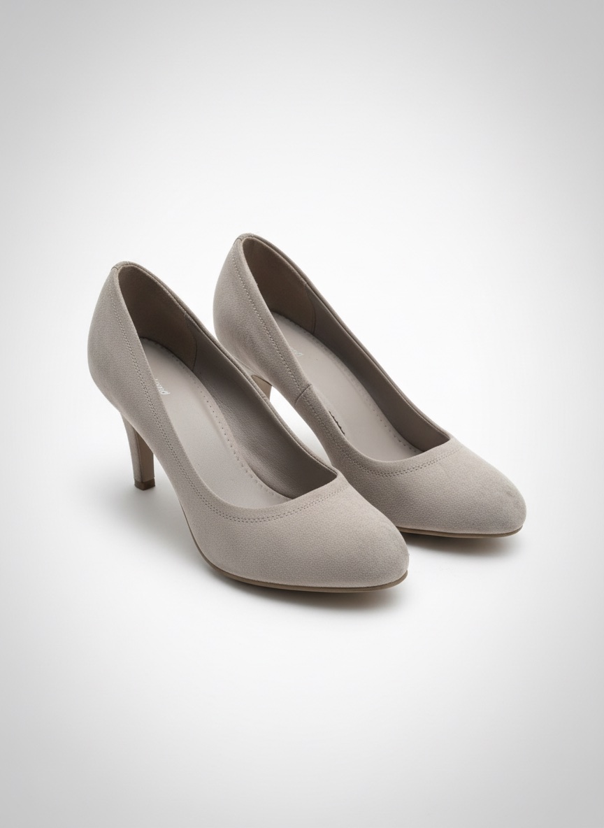 Escarpins Graceland taupe effet daim – élégants et confortables