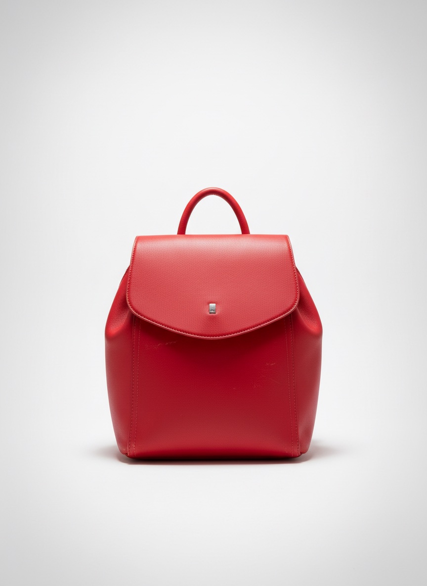 Mini sac à dos rouge 