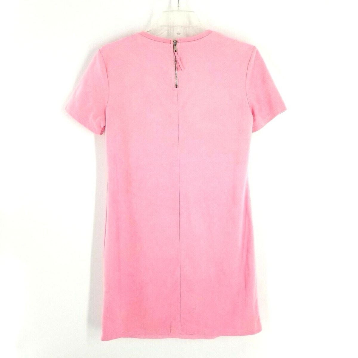 Robe courte rose