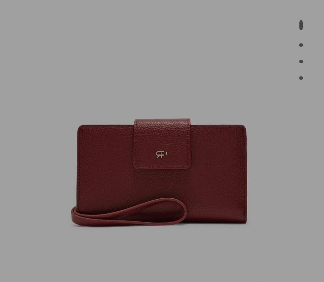 Portefeuille avec poche téléphone neuf camel