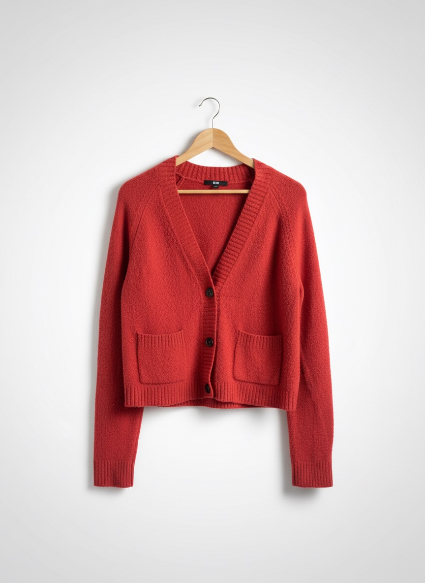 Cardigan rouge
