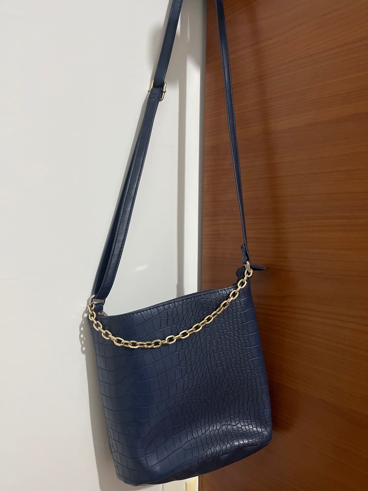 Sac à Bandoulière Bleu