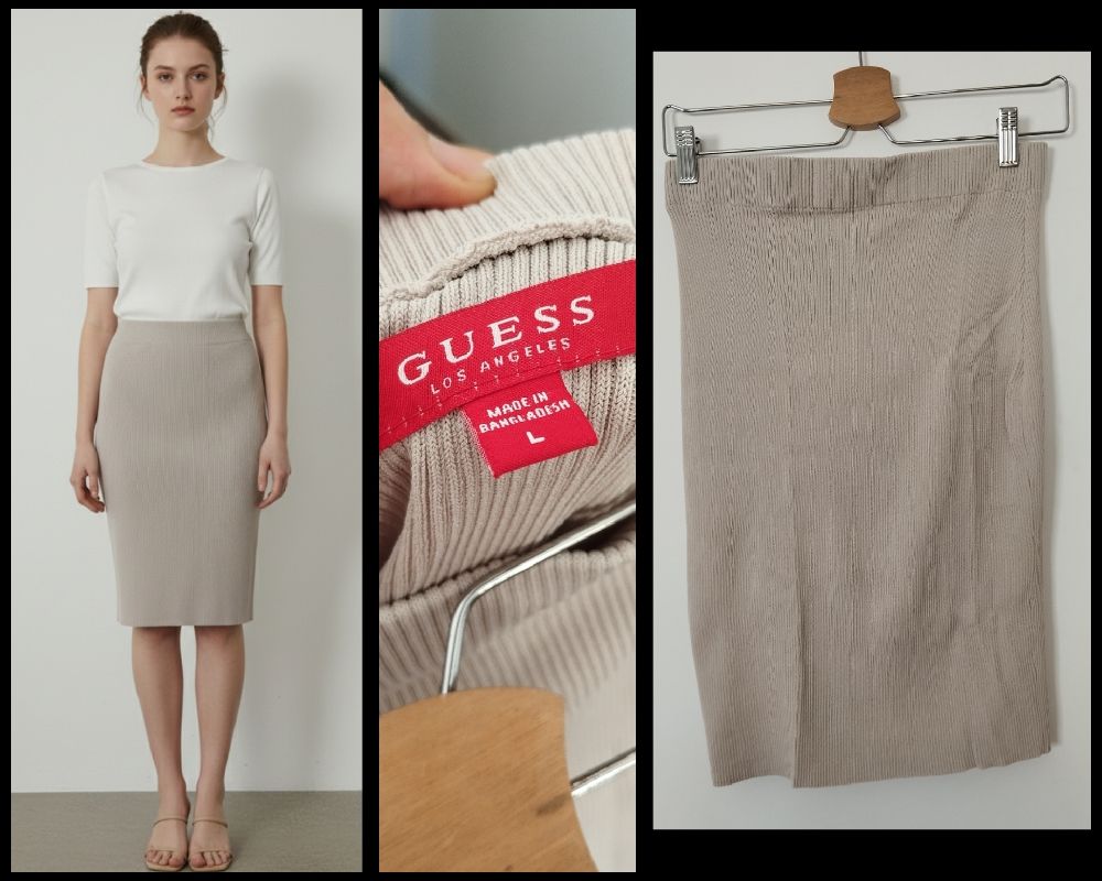 Jupe moulante guess 