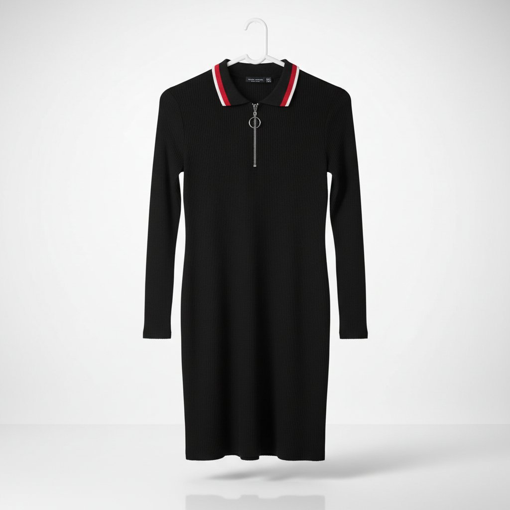Robe bershka taille S noir