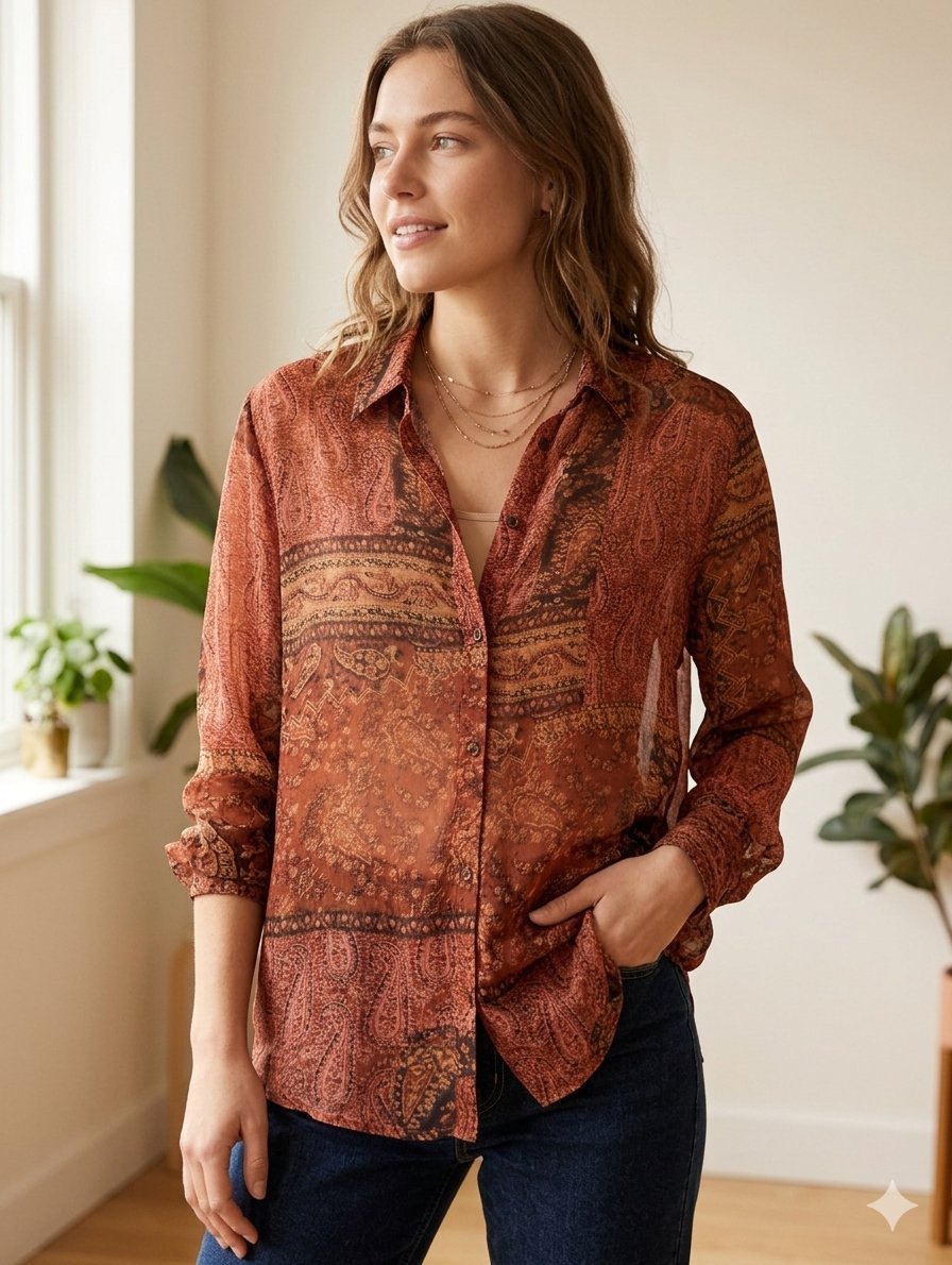 Chemise ZARA over size