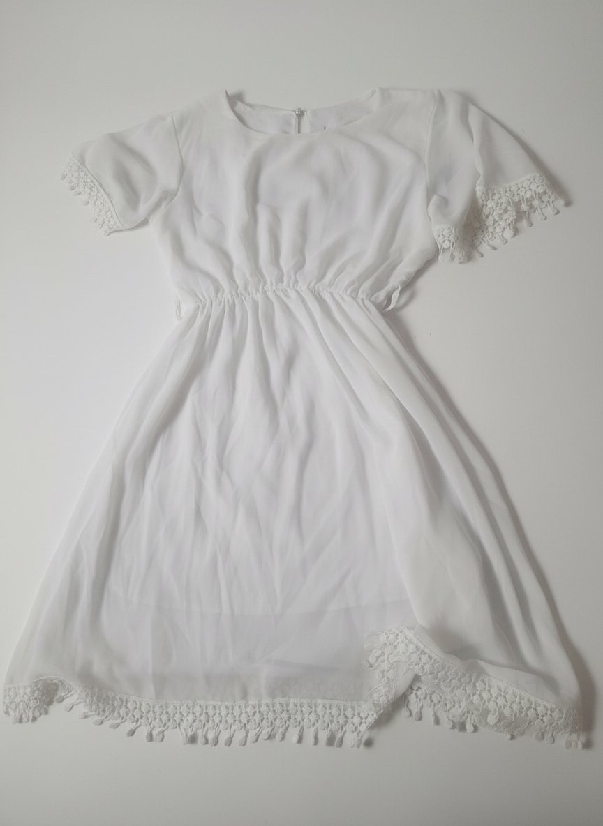 Robe blanc