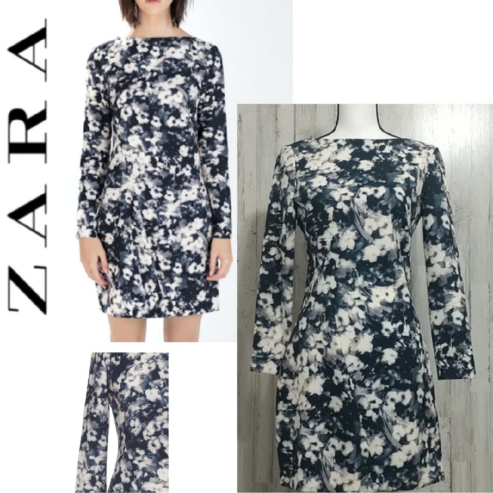 Robe Zara à imprimé floral