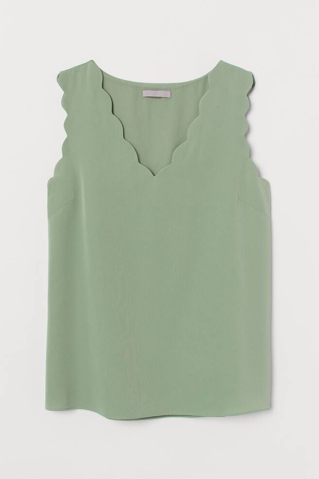 deux blouses sans manches H&M