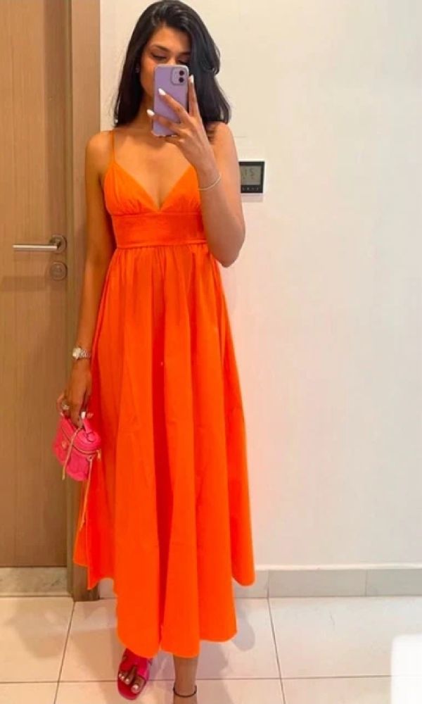 Zara summer maxi dress robe dete zara maxi