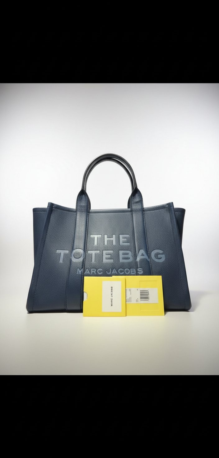 Tote bag en bleu