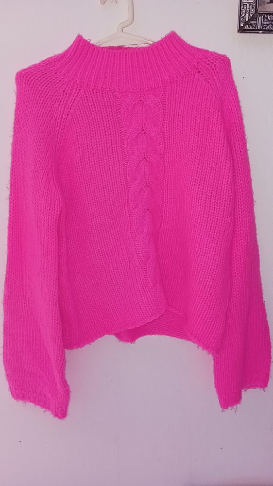 Pink sweater