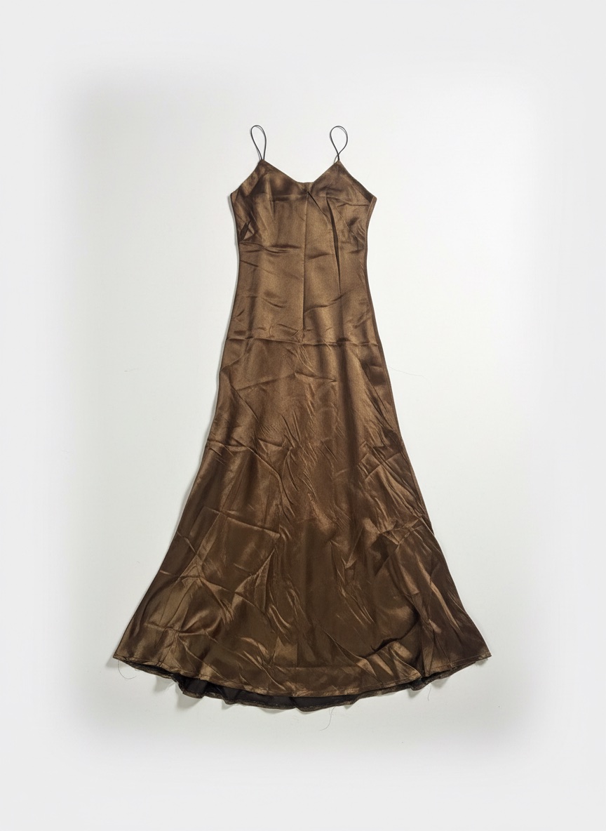 Robe soiré en satin