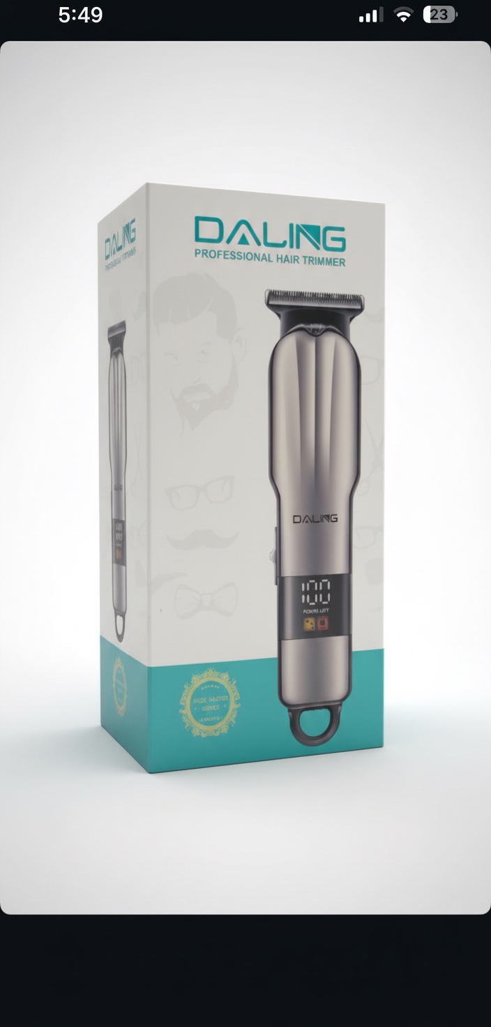 Tondeuse Professionnelle Daling Rechargeable