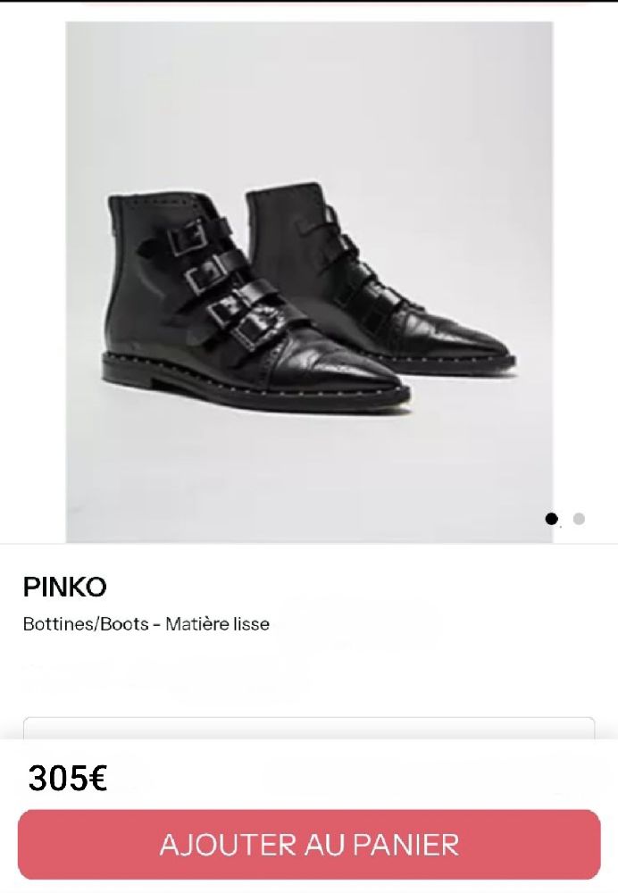 Bottes pinko + dust pinko