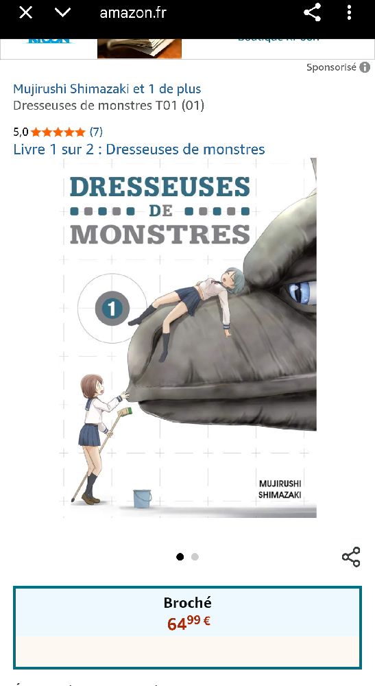 2 tomes de mangas 