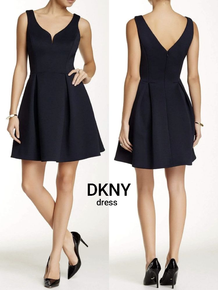 DKNY flare dress