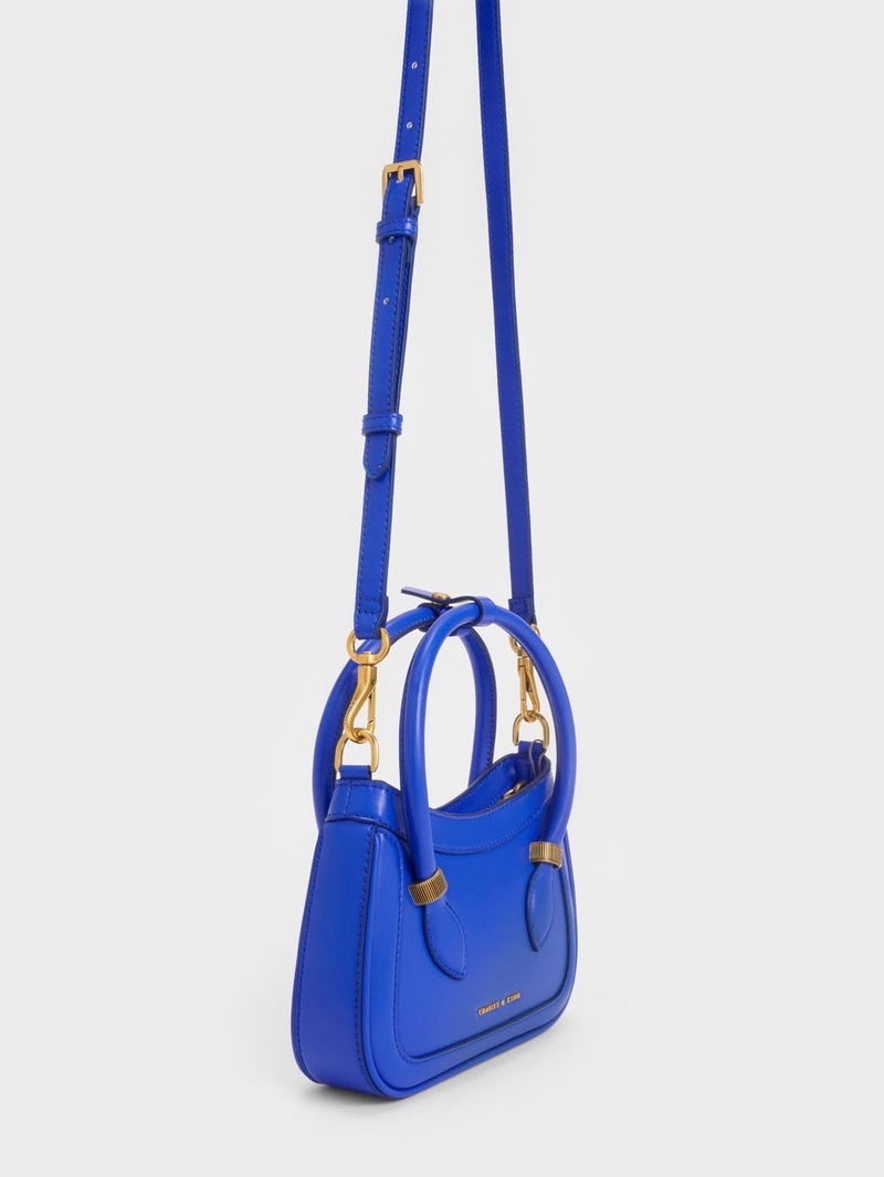CHARLES & KEITH Bonnie Curved Tote Bag