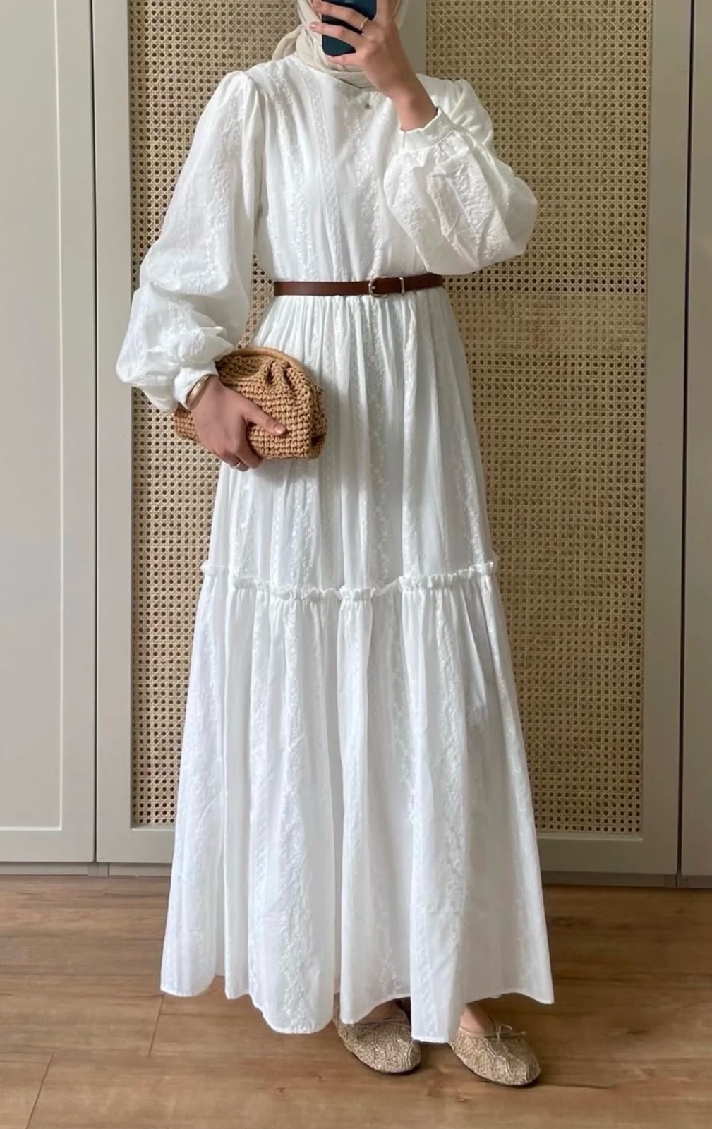 Robe broderie anglaise 