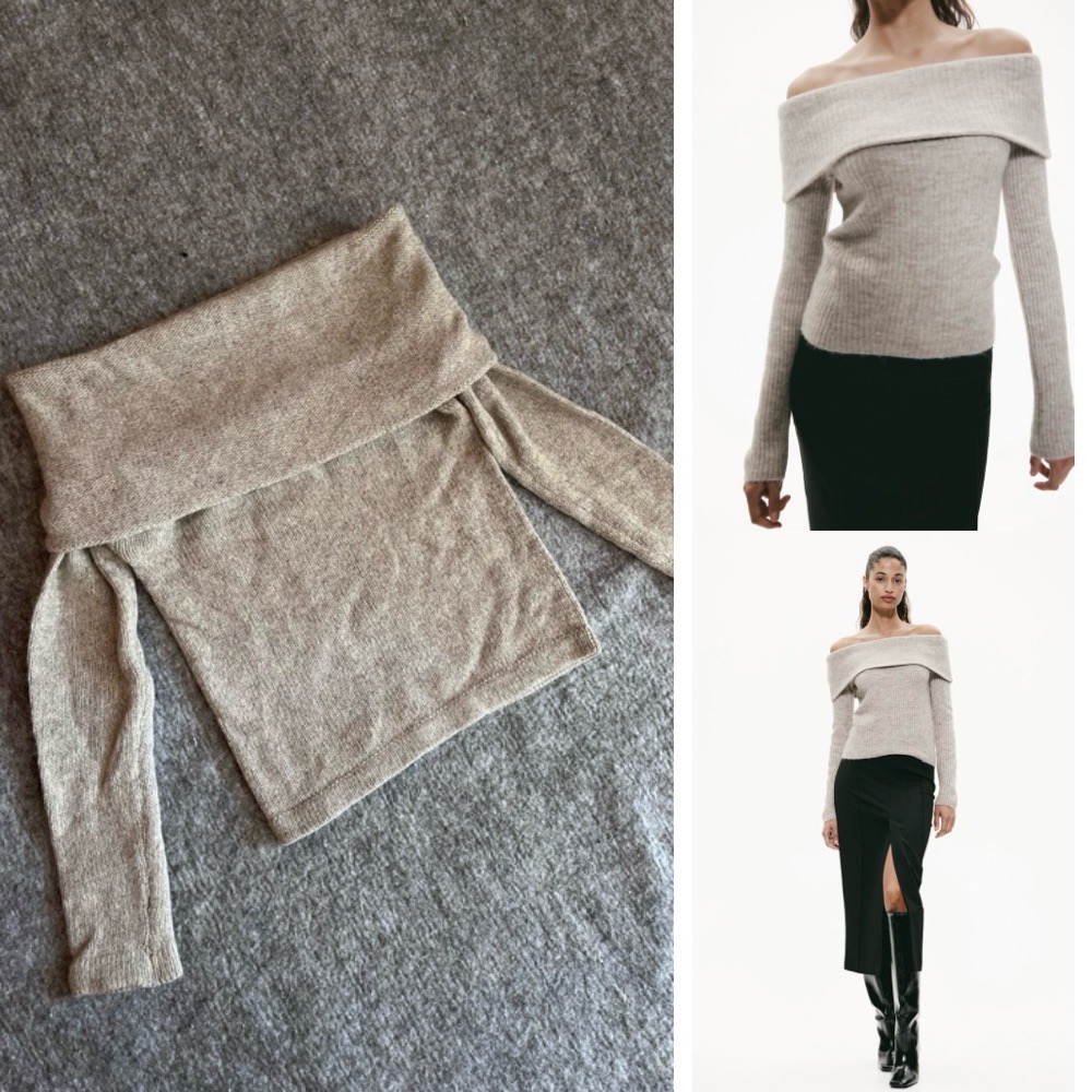 Pull off shoulder