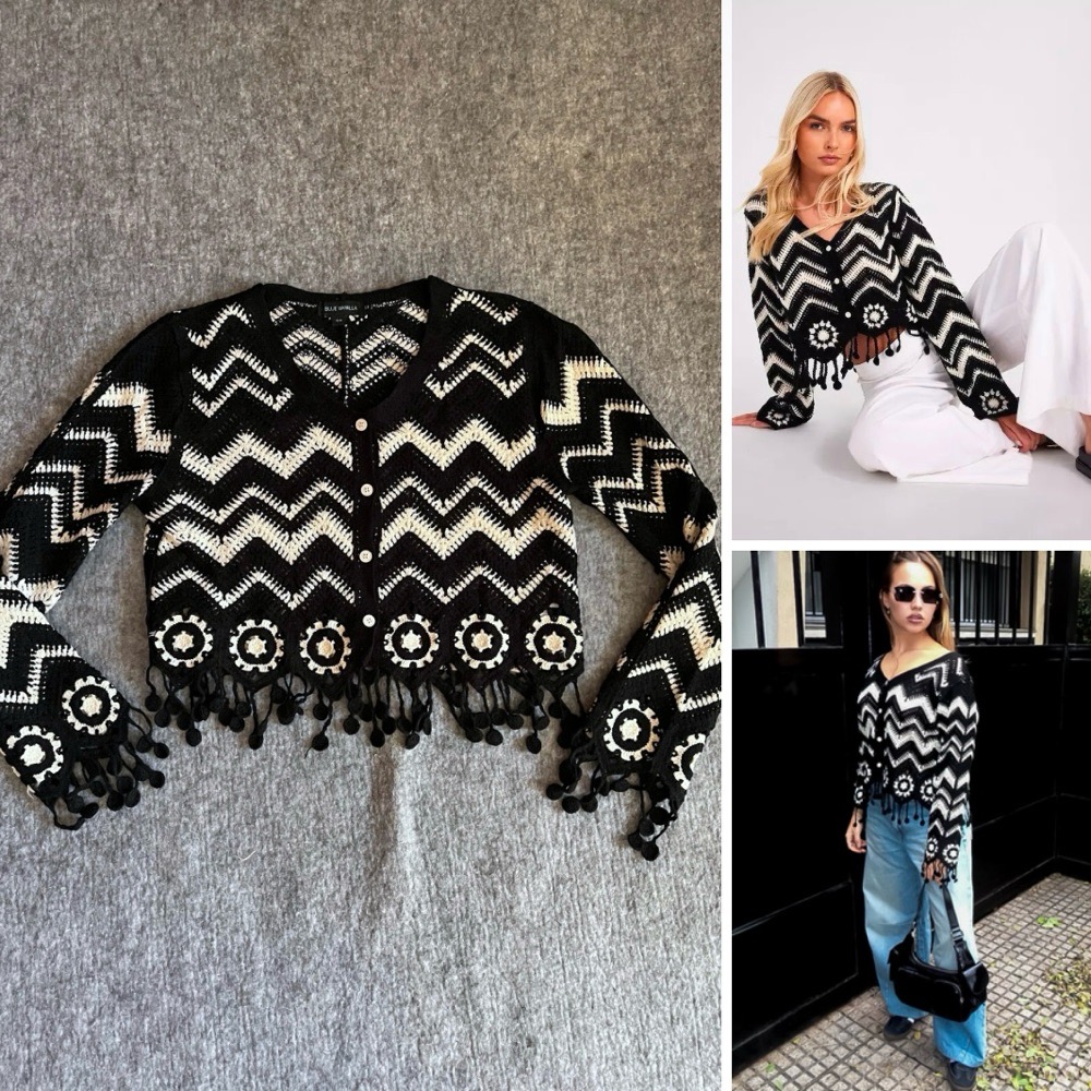 Gilet en crochet 