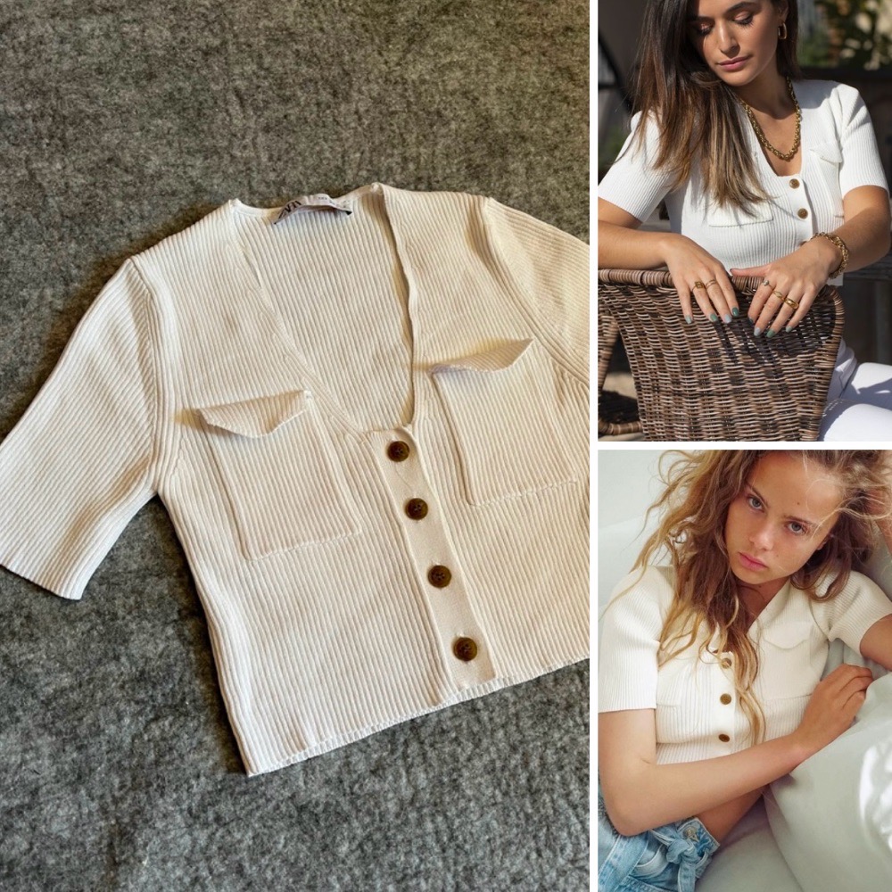 t-shirt zara 
