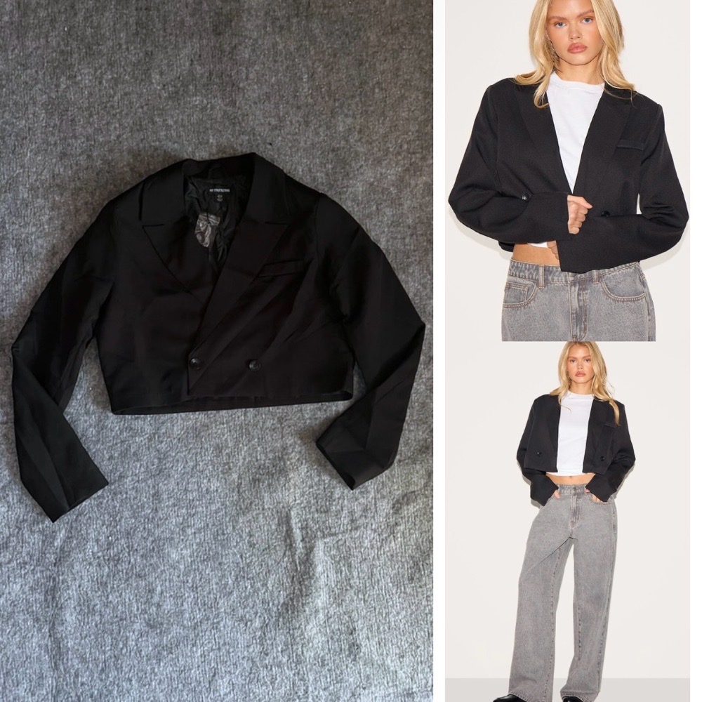 Cropped blazer 
