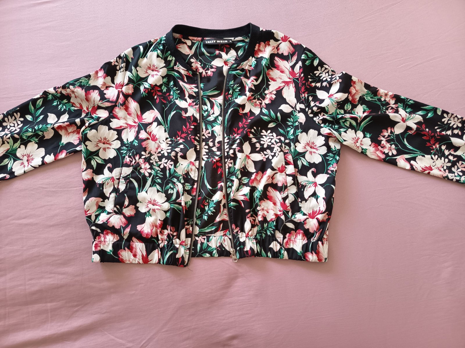 Veste fleurie 