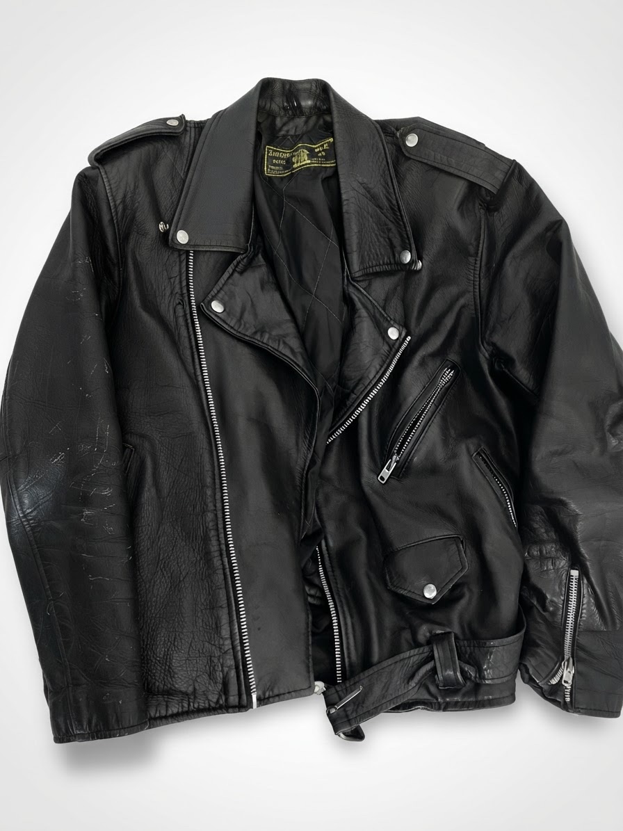 Veste cuir biker london originale 