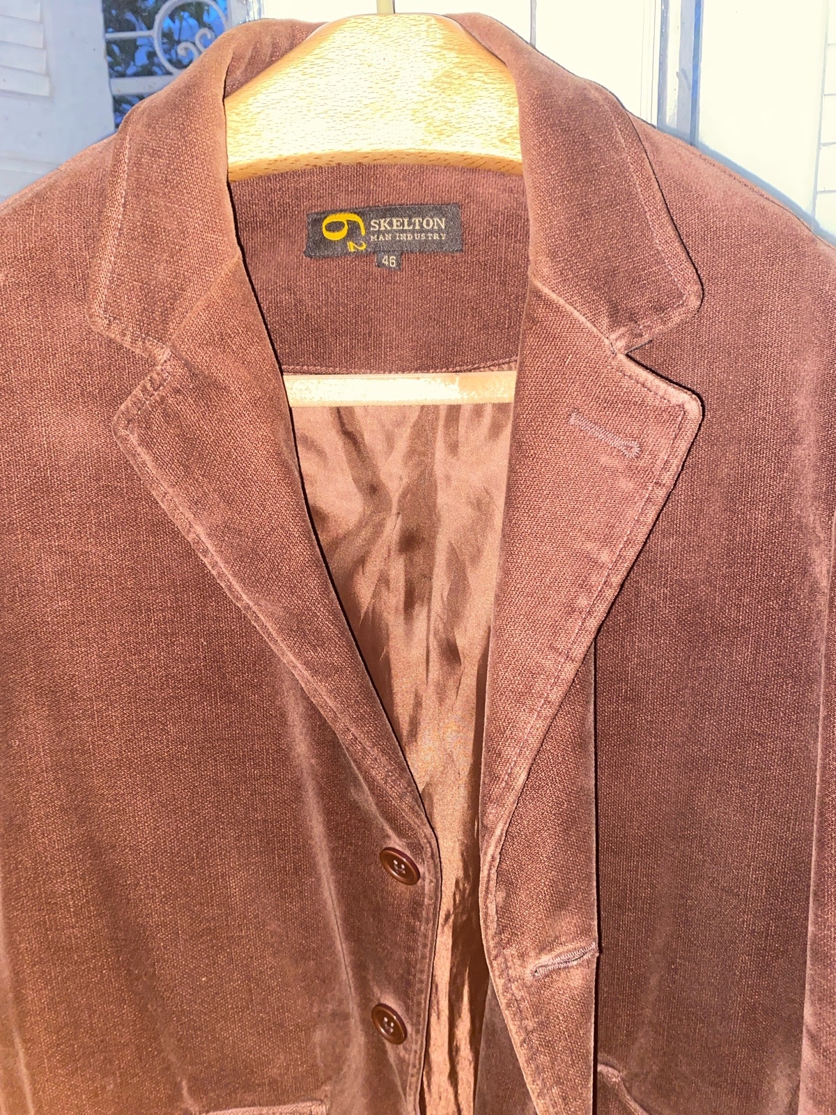 Veste en velours