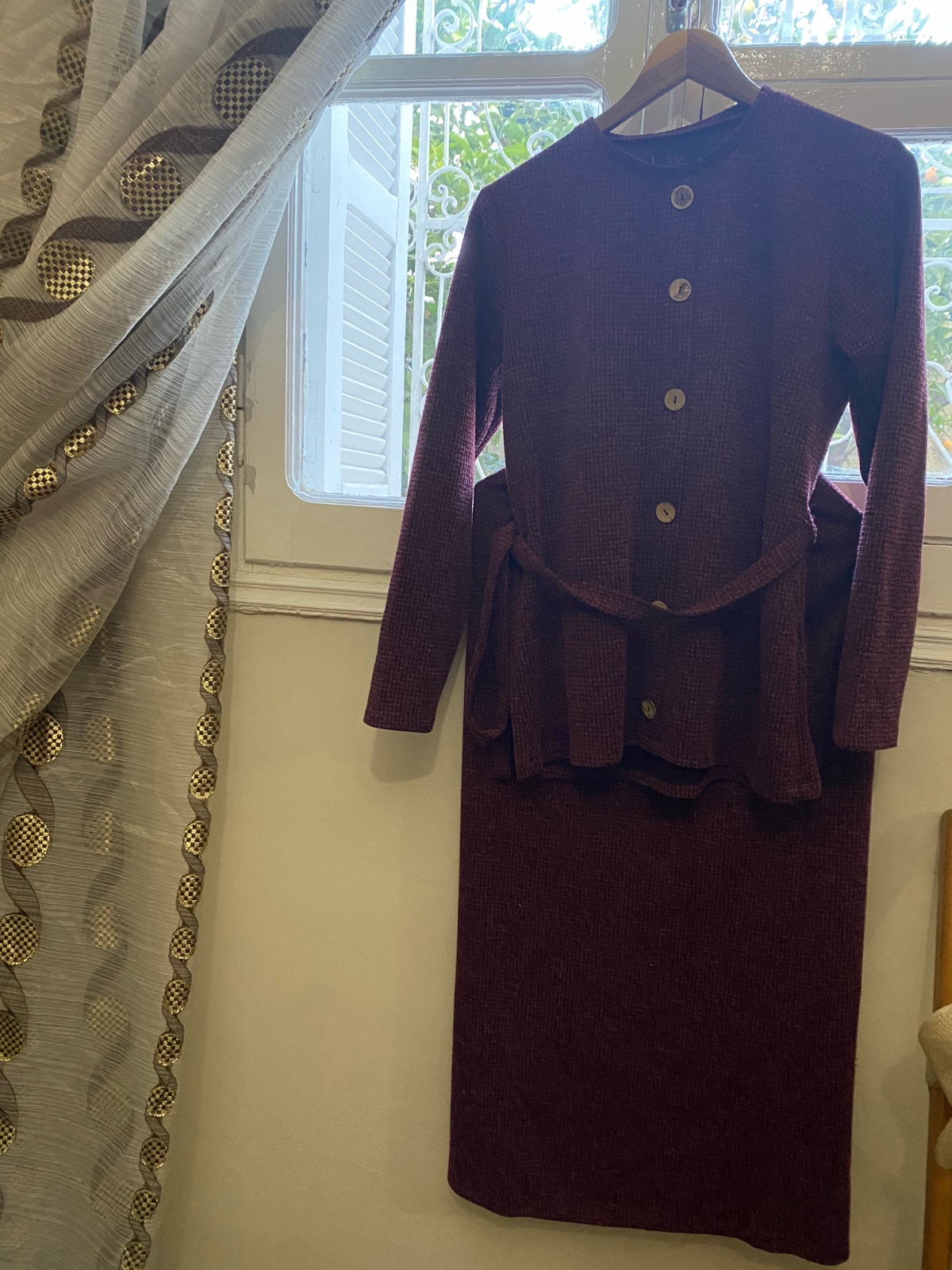 Ensemble bordeaux