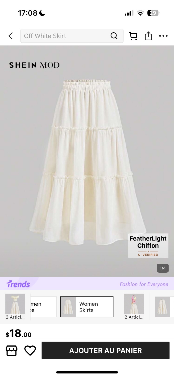 Maxi skirt