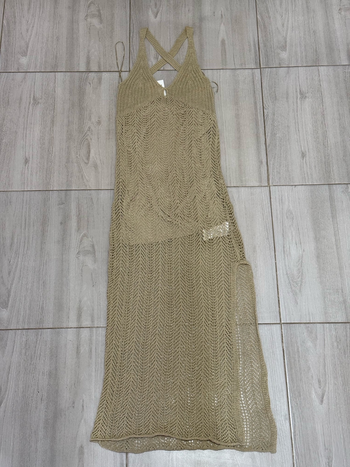 Robe de plage neuve avec etiquette taille S