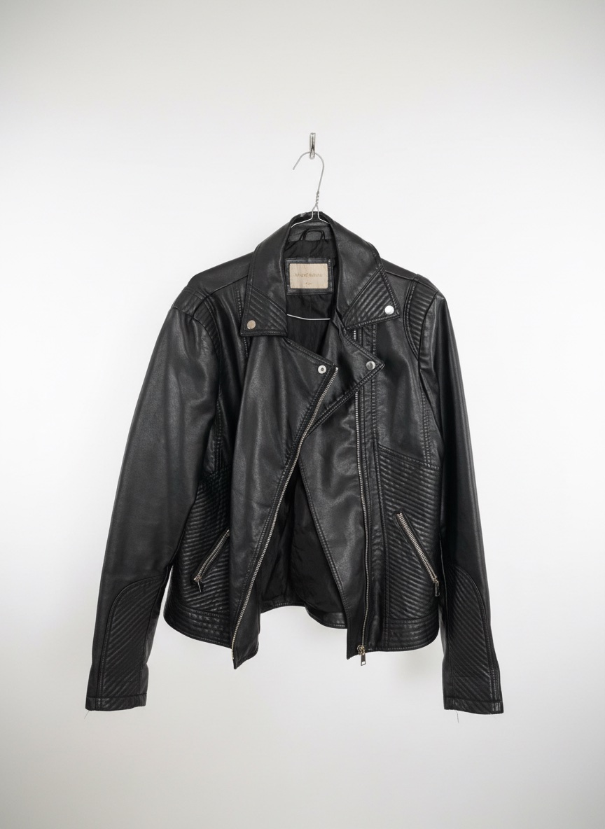 Veste Cuir noir