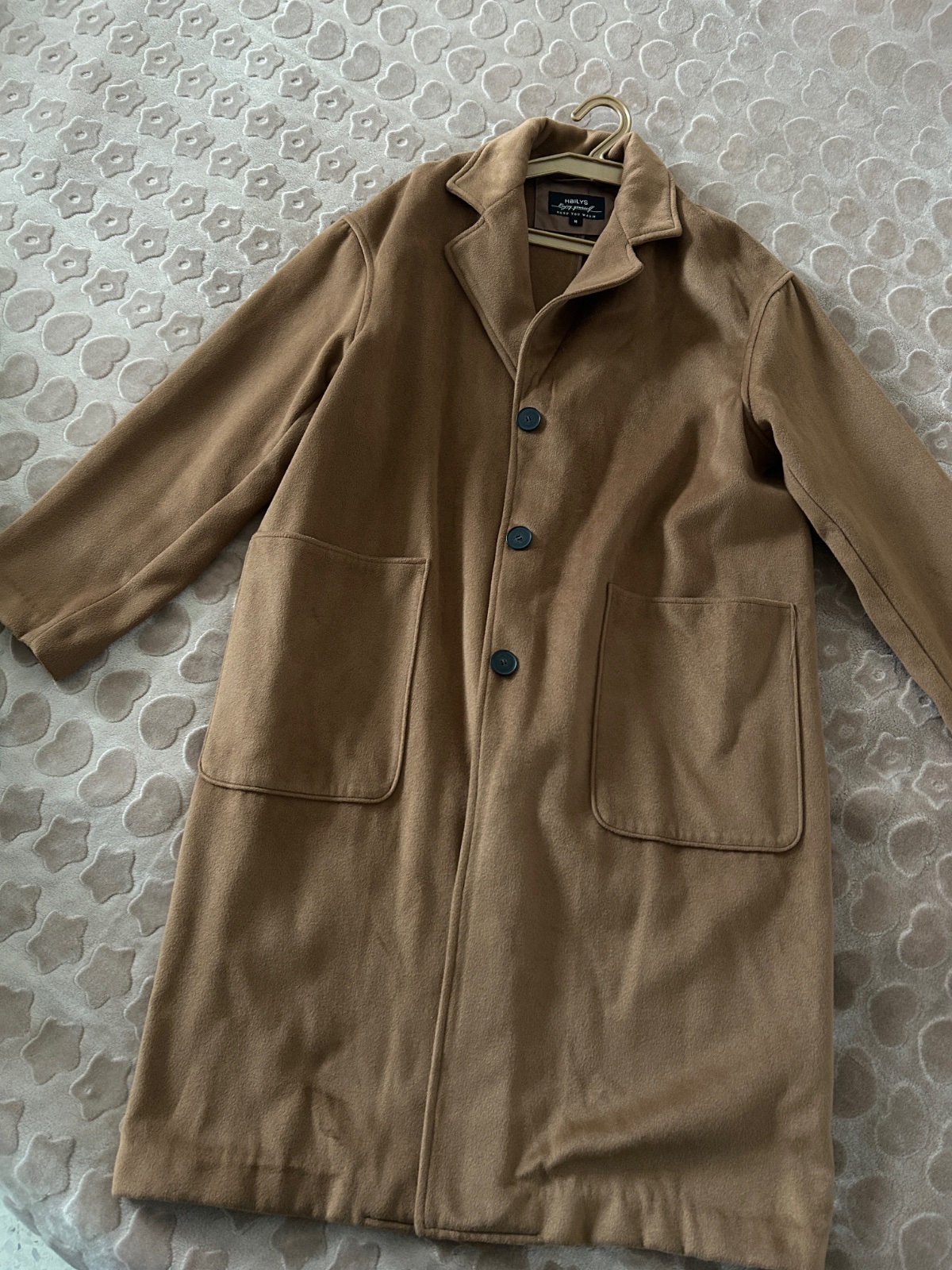 Manteau jamais porté en marron 