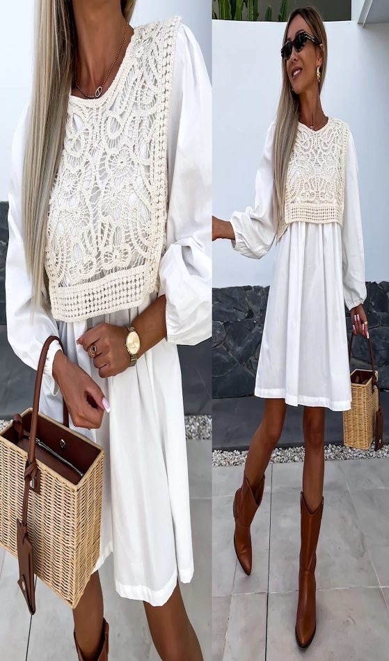 Robe courte zara