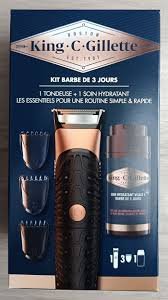 Machine king barbe Gilette 