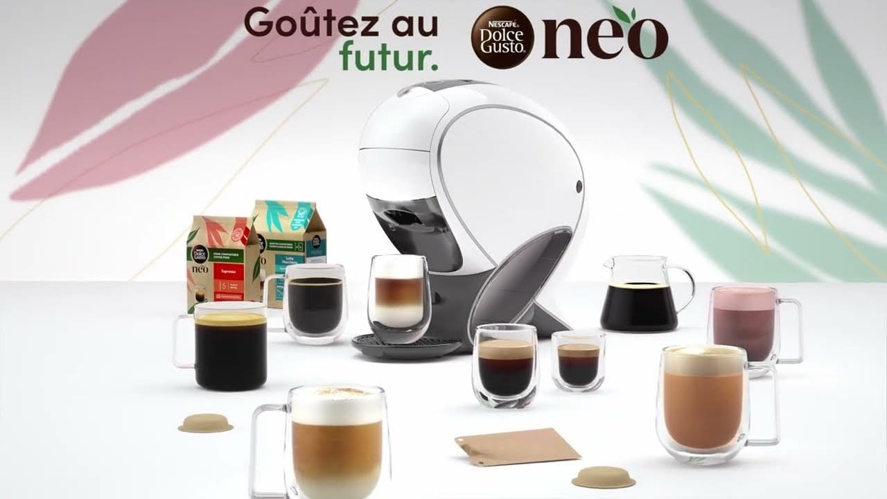 Dernière génération machine café dolce gusto néo 