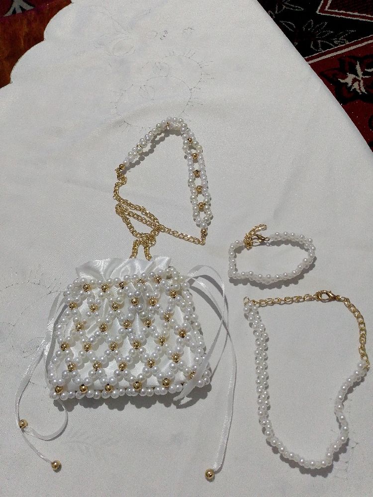 Sac bandoulière doré 