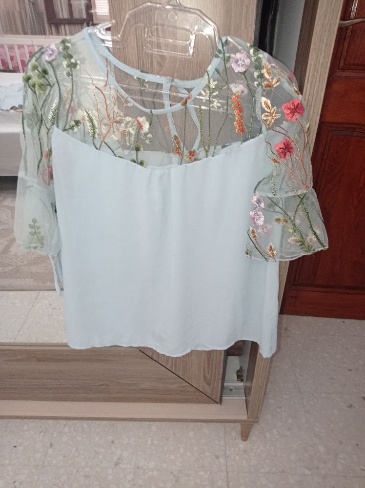 chemise fleurie 