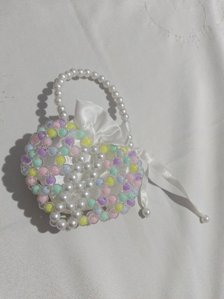 Sac perle violet