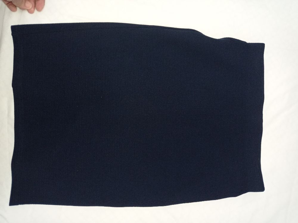 jupe bleu élastique 
