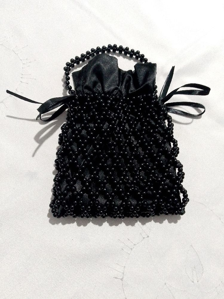 Sac perle noir