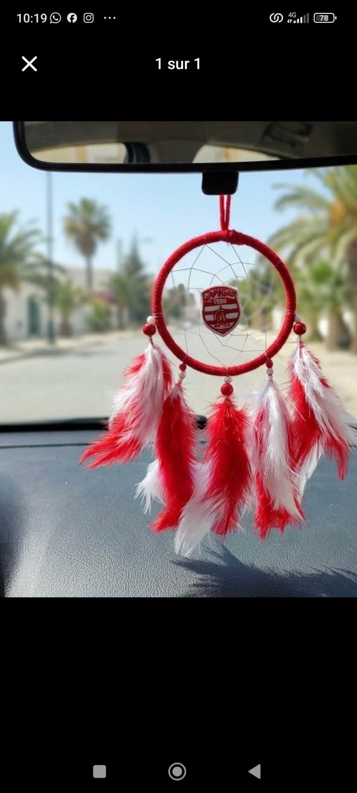 Dreamcatcher pour voiture 