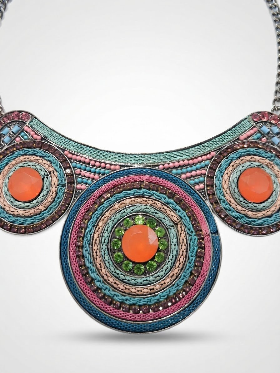 Collier multicolore 