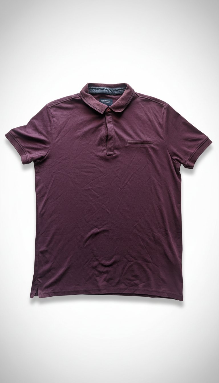 Polo Devred 1902 rouge bordeaux