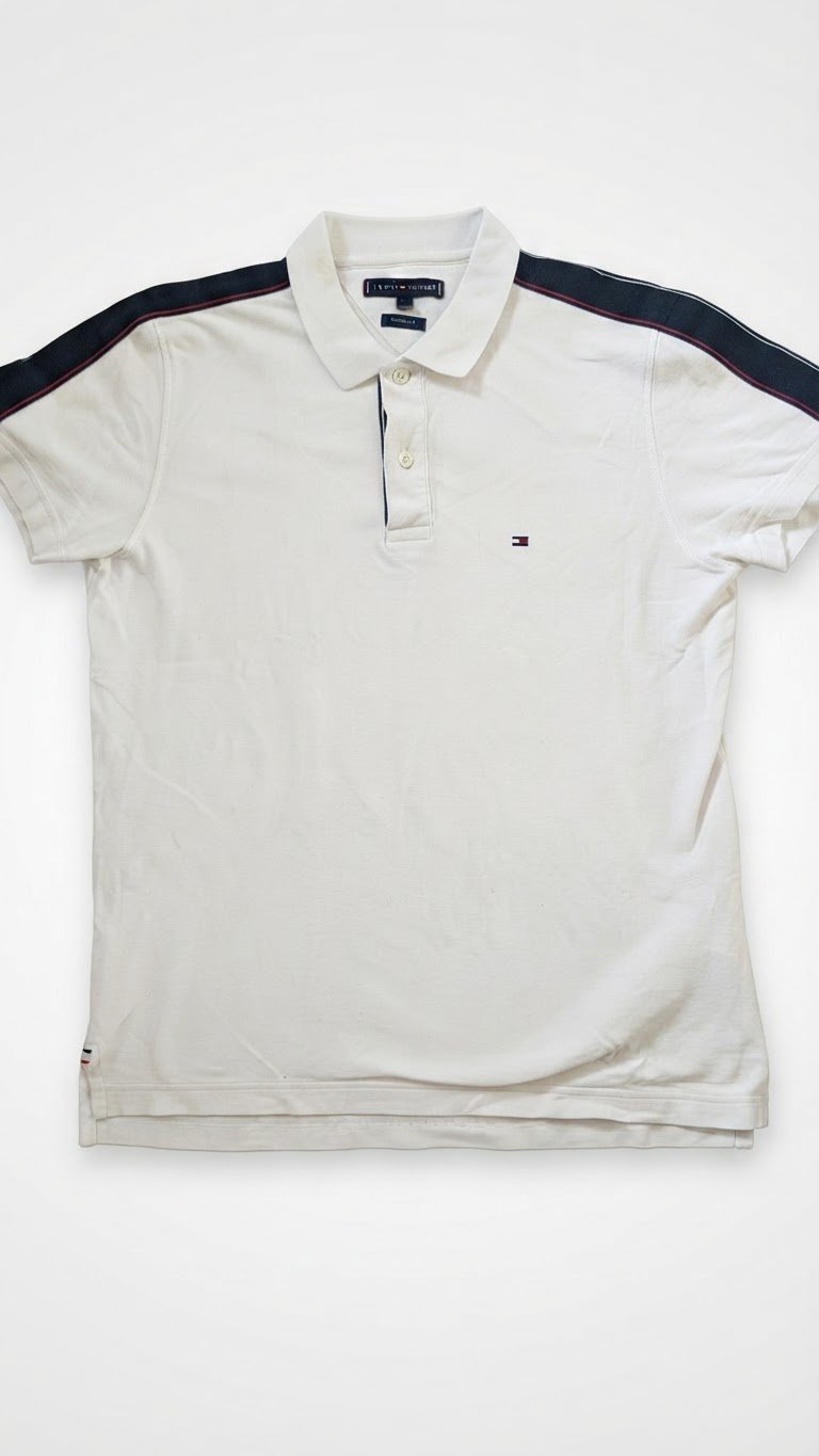 Polo tommy Hilfiger en blanc 