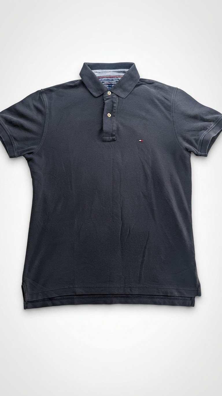 Polo Tommy Hilfiger bleu marine 