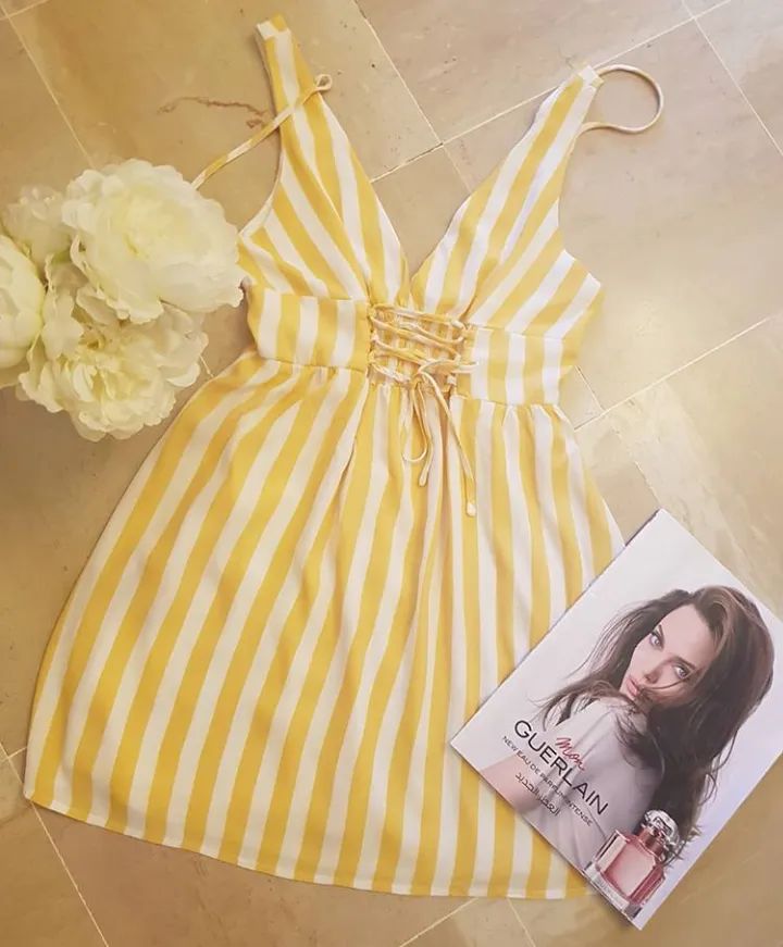 Robe jaune
